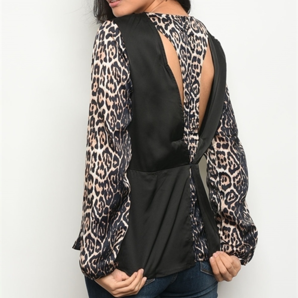 Cheetah Print Top